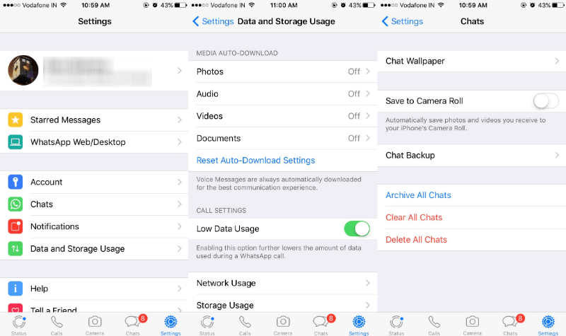 dejar de guardar fotos de whatsapp 2